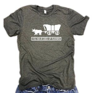 You have died of running funny workout shirt - gym shirt for men - oregon trail